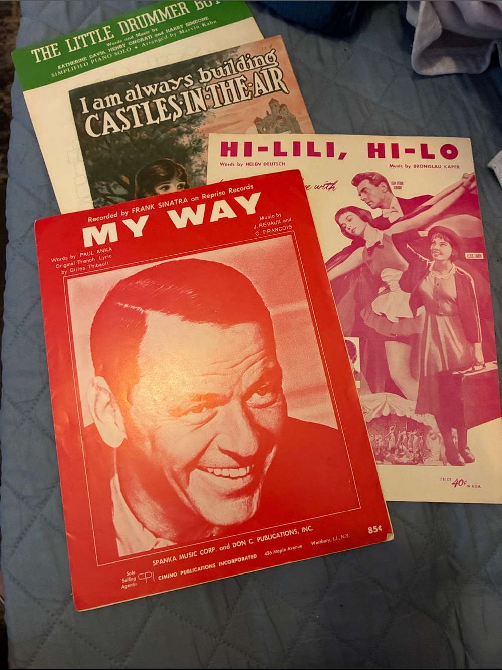 Vintage Sheet Music Home Art Decor
